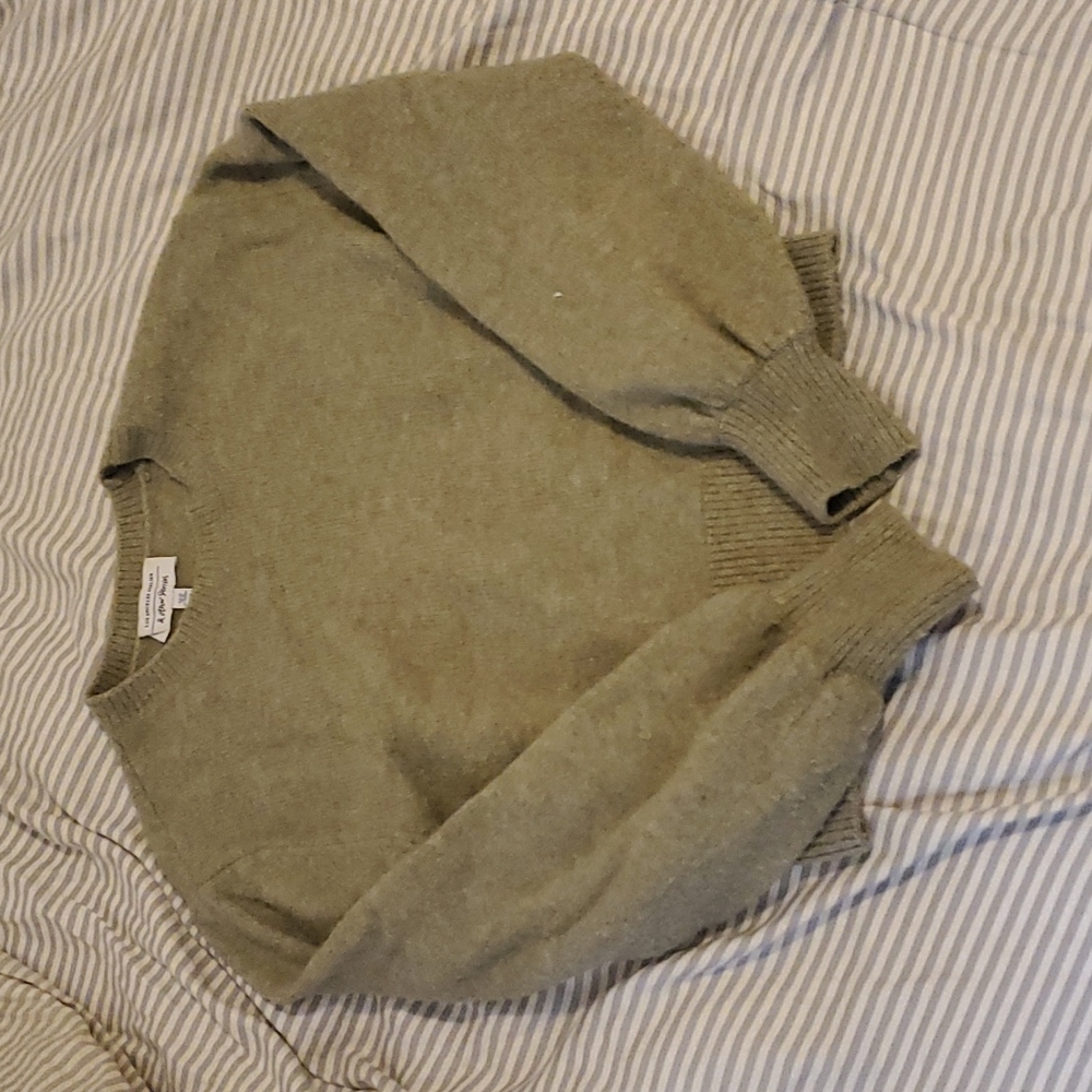 Sage green sweater
